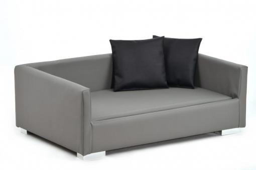 SILVIO DESIGN Tiersofa Lucky ca. 100 x 65 x 32 cm, grau 