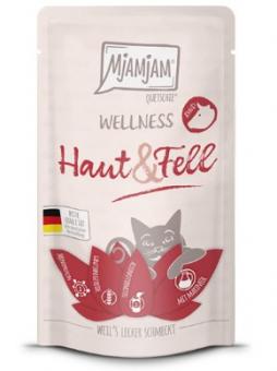 MjAMjAM WELLNESS Haut & Fell für Katzen mit Rind 12 x 125 g 