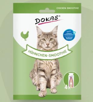DOKAS Hühnchen-Smoothie für Katzen 8 x 4x30 ml 