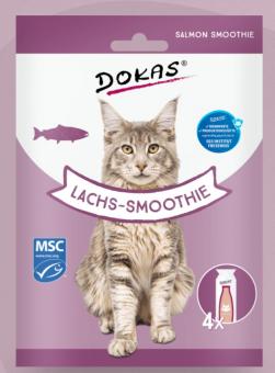 DOKAS Lachs-Smoothie für Katzen 8x 4 x 30 ml 