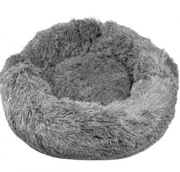 Nobby Kuschelbett Donut Classic "ESLA" ca. 70 x 26 cm, hellgrau 