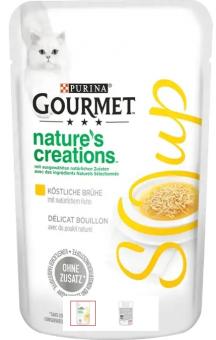 GOURMET Nature's Creations Soup mit Huhn für Katzen 32 x 40 g 