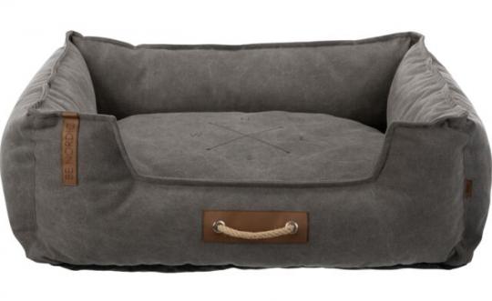 TRIXIE BE NORDIC Bett Föhr dunkelgrau  100 cm x 80 cm 