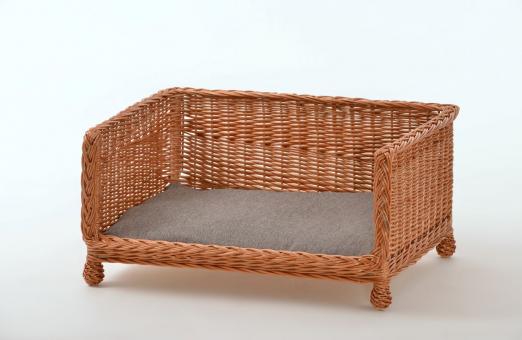 SILVIO DESIGN Heimtiersofa Balley 42x62x30cm in braun 