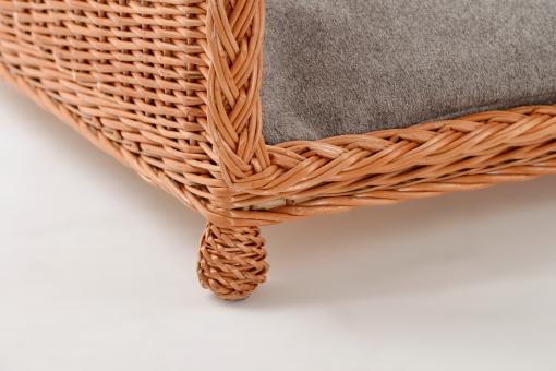 SILVIO DESIGN Heimtiersofa Balley 60x90x36cm in braun 