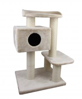 SILVIO DESIGN Katzenbaum Sancho 55x65x104 cm in beige 