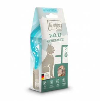 MjAMjAM Snackbox mit Kalbsfilet für Katzen 35 g 