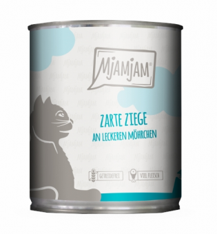 MjAMjAM mit Ziege für Katzen 6 x 800 g 