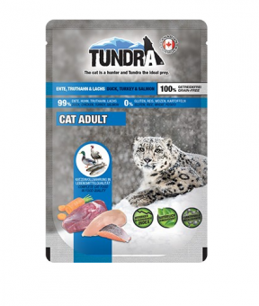 TUNDRA Kitten mit Ente, Truthahn und Lachs 16 x 85 g 