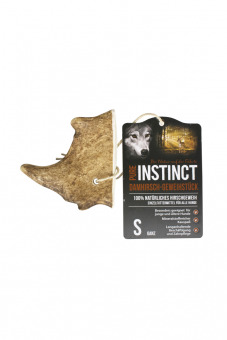 PURE INSTINCT Damhirsch-Geweihstück für Hunde S 