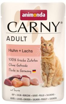 animonda CARNY Cat Adult 12x85g mit Huhn und Lachs 