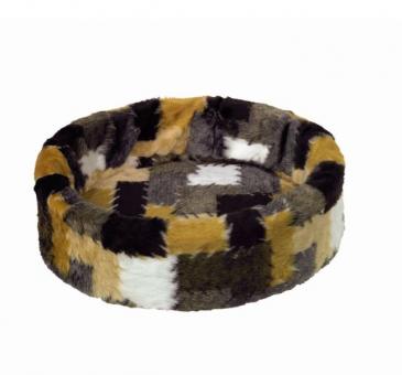 Nobby Plüschbett Patchwork 40cm 