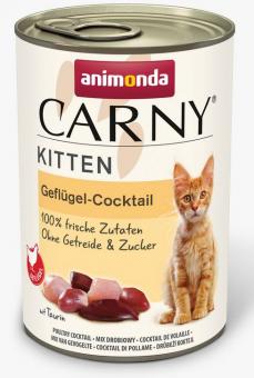animonda CARNY Kitten mit Geflügelcocktail 12 x 400 g 