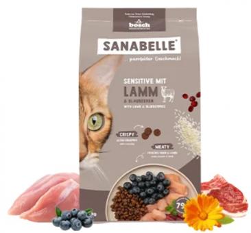 Sanabelle Sensitive mit Lamm für Katze 400 g 