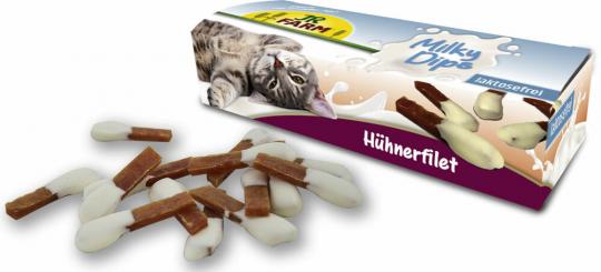 JR FARM Milky Dips mit Hühnerfilet für Katzen 30 g 