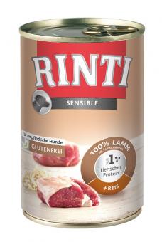 RINTI Sensible 12x400g Dose mit Lamm und Reis 