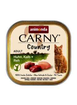 animonda CARNY Country mit Huhn, Kalb und Reh für Katzen 32 x 100 g 