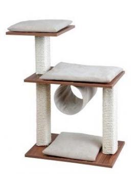 SILVIO DESIGN Kratzstamm Cosy 86cm in Walnussdekor 