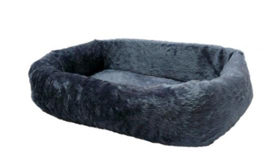 SILVIO DESIGN Tiersofa de Luxe ca. 45 x 35x 12 cm, blau 
