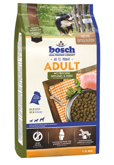 bosch mit Geflügel, Hirse für Hunde 1 kg 