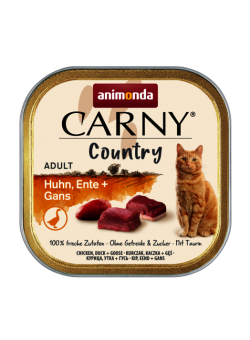 animonda CARNY Country mit Huhn, Ente und Gans für Katzen 32 x 100 g 