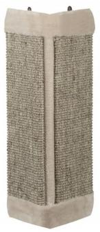 Nobby Kratzecke mit Plüsch 61x32cm in grau 