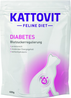 KATTOVIT Feline Diet Diabetes für Katzen 400 g 