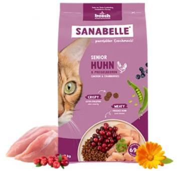 Sanabelle Senior mit Huhn für Katzen 2 kg 