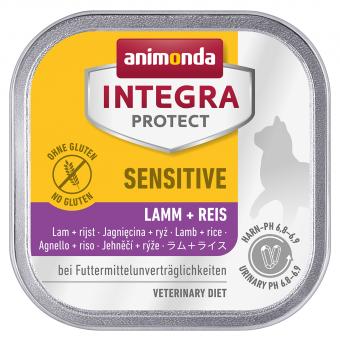 animonda INTEGRA PROTECT Sensitive mit Lamm, Reis für Katzen 16 x 100 g 