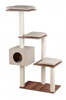 SILVIO DESIGN Stufenboy Cosy ca. 45 x 80 x 126 cm, braun - creme 