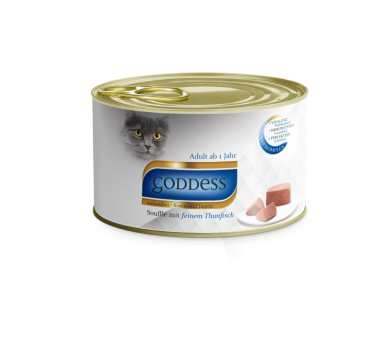 GODDESS Soufflé mit Thunfisch für Katzen 12 x 85 g 