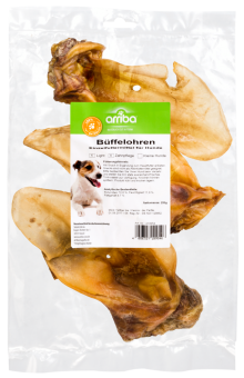 arriba Büffelohren für Hunde 250 g 