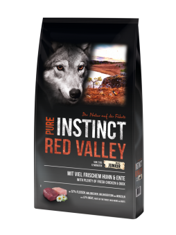 PURE INSTINCT RED VALLEY mit Huhn, Ente für Hunde 12 kg 