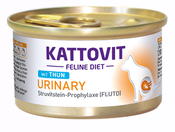 KATTOVIT Feline Diet Urinary mit Thunfisch für Katzen 12 x 85 g 