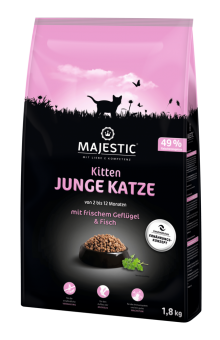 MAJESTIC Kitten mit Geflügel, Fisch 1,8 kg 