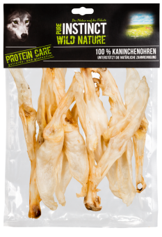 PURE INSTINCT Kaninchenohren für Hunde 100 g 
