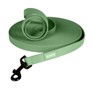 azoona Schleppleine für Wind & Wetter ca. 10 m, grün 