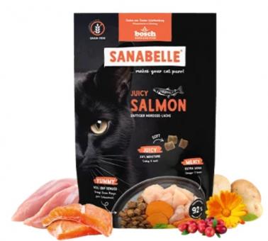 Sanabelle Juicy Nordsee-Lachs für Katzen 40 g 