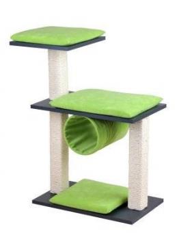 SILVIO DESIGN Kratzstamm Cosy 86cm in Grün/Anthrazit 