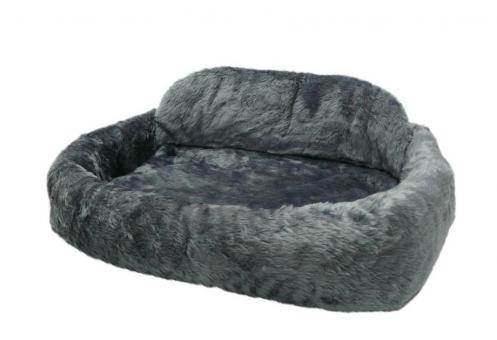 SILVIO DESIGN Tiersofa de Luxe mit Kissen Gr. M ca. 45 x 75 x 21 cm, blau 