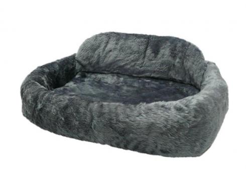 SILVIO DESIGN Tiersofa de Luxe mit Kissen Gr. L ca. 65 x 90 x 24 cm, blau 