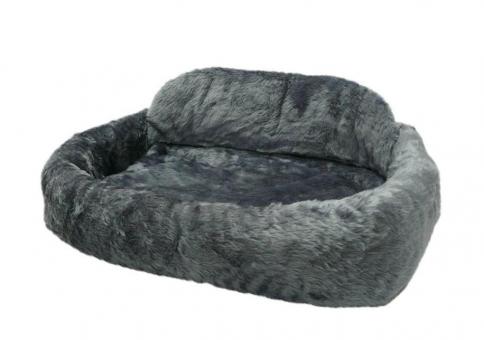 SILVIO DESIGN Tiersofa de Luxe mit Kissen Gr. S ca. 35 x 55 x 15 cm, blau 