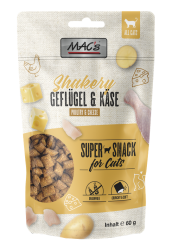 MAC's Shakery mit Geflügel, Käse für Katzen 60 g 