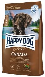 HAPPY DOG Sensible Canada mit Lachs, Kaninchen und Lamm 1 kg 