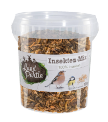 LandPartie Wildvogel Insekten-Mix auch für Igel 125 g 