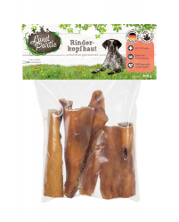 LandPartie Rinderkopfhaut für Hunde 400 g 