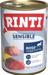 RINTI SENSIBLE mit Ross, Hühnerleber und Kartoffeln für Hunde 6 x 400 g 