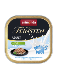 animonda VOM FEINSTEN mit Pute in Joghurtsauce für Katzen 32 x 100 g 