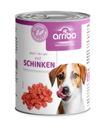 arriba mit Schinken für Hunde 6 x 800 g 