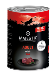 MAJESTIC mit Rind für Katzen 6 x 400 g 